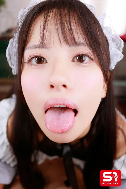 【VR】ウブで、健気で、照れ屋さん。ゼロ距離で恥じらいスケベご奉仕【顔面特化】僕専用性処理メイド 渚あいりアダルトVRパケ写4
